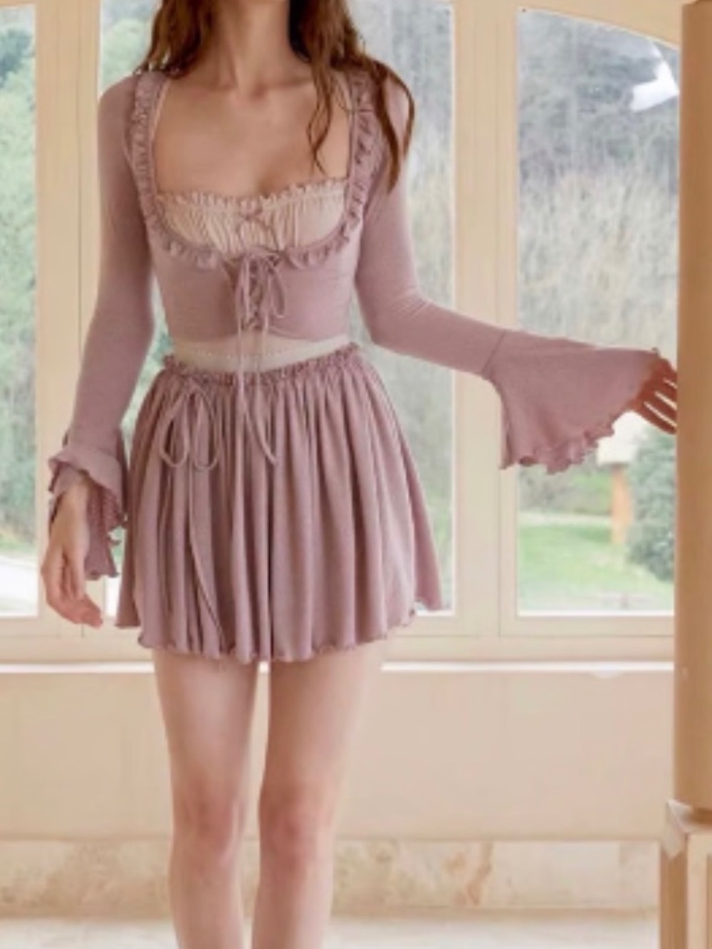 Lacemade Taro knit cami and cardigan - Picture 6 of 13